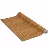 Venilia Klebefolie | Französische Walnuss Holzoptik Braun | 45 cm x 3 m, Stärke 95μ | selbstklebende Möbel-Folie, Dekofolie, Tapete, Küchenfolie | PVC ohne Phthalate | Made in EU