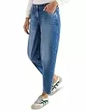 Cecil High Waist Barrel Leg Jeans im Loose Fit mid Blue wash 31