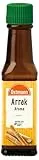 Ostmann Gewürze - Arrak-Aroma | Für raffinierten Geschmack in Kuchen, Desserts und Milchshakes | 100 % natürliche Zutaten | 20 ml im Fläschchen