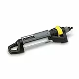 Kärcher Original Rechteckregner OS 5.320 S, bis 320 qm, stufenlose Einstellung der Reichweite, Spritzschutz, Sprengbreitenregulierung, schwarz