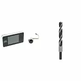 Burg Wächter Door eGuard DG 8100 elektronischer Türspion & Bosch Professional Holzspiralbohrer (Ø 14 mm)