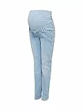 ESPRIT Maternity Damen Pants Denim Slim OTB Umstandsjeans, Blau (Lightwash 950), W29/L32 (Herstellergröße: 36/32)