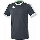 Erima Unisex Erwachsene Retro Star Trikot (3132128), Slate Grey/weiß, L