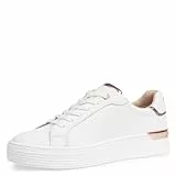 s.Oliver Damen Sneaker flach mit Schnürsenkeln Low Top, Weiß (White Comb.), 37 EU