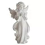 Tuzsocr 30,5 cm betende Engel Mädchen Figur Ornament Statue, engelhafte Ornament Skulpturen für den Garten, Mädchen Engel Harz Skulptur Figuren, für Geschenke Heim Außen- und Innendekoration