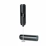 GRIFEMA Hand Milchaufschäumer Batteriebetrieben, Tragbar Milk Frother Elektrisch 13000U/min, Milchaufschäumer Elektrisch Ergonomisch, Leicht zu Reinigen, Aufschäumer Stab für Latte, Matcha-Tee, Kakao