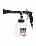 KS Tools Druckluft Reinigungspistole 515.1980 1L I Soda Reinigungspistole Druckluft inkl. 360° drehbarem und 30° abwinkelbarem Kugelgelenk-Stecknippel