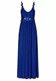 Kraimod Damen Abendkleid, Navy, 34 EU