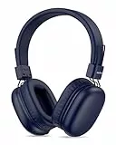 awatrue Bluetooth Kopfhörer Kinder, Over Ear Kinderkopfhörer, 85/94dB Lautstärkeregelung, Bluetooth5.4, Eingebautes Mikrofon, 50 Std Akku, Kopfhörer Kabellos Bluetooth Kinder für Schule, Blau