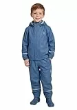 Kabooki LEGO® Kinder Regenset für Jungen und Mädchen | Wasserdicht (5.000 mm) & Winddicht | Outdoor Regenanzug mit abnehmbarer Kapuze & Reflektoren