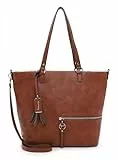 Tamaris Nele Shopper Cognac