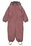 Mikk-line Schneeanzug Kinder 110 Rose Brown| Nylon Schneeanzug Kleinkinder | Schneeanzüge Für Jungen Und Mädchen Mit Wasserdicht 20.000 mm