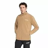 adidas Herren Terrex Multi Essentials Full Zip Fleece Jacket, Cardboard, L