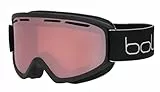 Bollé - FREEZE PLUS Skibrillen Schwarz matt, Vermillon Gun kat 2, Schnee-Schutzbrille,Unisex Erwachsene,M