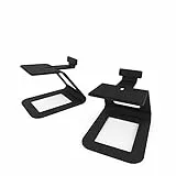 Kanto SE6 Elevated Desktop Speaker Stands for Large Speakers | Pair | Black