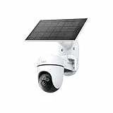 Tapo C610 KIT 2K 360° Solar Überwachungskamera Außen (Akku 6700 mAh, Farbnachtsicht, WLAN 2,4 GHz, KI-Erkennung, Licht- & Ton-Alarm, lokale Speicherung über microSD-Karte oder H500-Homebase)