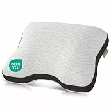 Liebscher & Bracht – Nackenstützkissen orthopädisch zur Unterstützung bei Nackenschmerzen 40x55cm – Schlafkissen ergonomisch & höhenverstellbar - mittelfest & fest – Atmungsaktiv & Waschbar