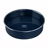 Dr. Oetker Backform Ø 28 cm Back-Liebe Emaille mit Hebeboden – Runde Kuchenform mit schnitt- & kratzfestem Emaille-Boden – 28er Kuchenbackform mit hohem Rand für Kuchen und Torten