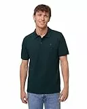 DANISH ENDURANCE Premium Poloshirt Herren Kurzarm (1er|2er Pack), Piqué Qualität aus Bio-Baumwolle, Grün, XL