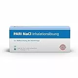 PARI Kochsalzlösung zum Inhalieren für Kinder und Erwachsene – 20 Ampullen á 2,5ml NaCl 0,9 Inhalationslösung - Steril und ohne Konservierungsstoffe
