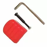 DuskHaven Radabdeckung für Kinderwagen, Radabdeckung für Buggys, Zubehör für Kinderwagen, Bremsknopf Aus PVC Material, Geeignet für Eltern Und Outdoor Aktivität, Bremse