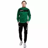 Givova Herren jakkesæt visum Sportset, Mehrfarbig (grün/schwarz), S-M EU