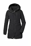 G.I.G.A. DX Damen Steppparka/Funktionsparka mit abzippbarer Kapuze GW 60 WMN QLTD PRK, schwarz, 44, 43530-000