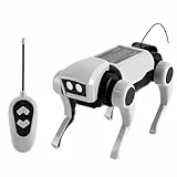 Jvjggag Roboterhund - Interaktives Intelligentes Haustier Mit Fernsteuerung Und Berührungssensor Für Und Mädchen - RC Spielzeug Für Kinder Ab 3 Jahren Drinnen & Draußen Zu Hause Unterwegs