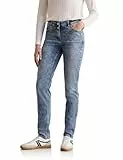 CECIL Damen Style Scarlett 2-knopf 69 Jeans Im Casual Fit, Authentic Used Wash, 29W / 30L EU