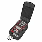 TOMcase großer Rucksack „Ready to Fly“ für DJI Air 3S Fly More Combo, DJI RC 2 oder Standard Controller & viel Zubehör + “Akkus Laden im Inlay”Funktion