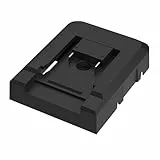 ANSMANN Adapterplatte für Einhell Akku, USB Adapter für Ansmann Baustrahler, Ladegerät, Einhell 18V Akku, Akku, Werkstatt, Kfz, Schwarz
