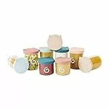 Babymoov ISY BOWLS Behälter für Babynahrung aus robustem, temperarturbeständigem Glas - zum Aufbewahren/ Einfrieren von Babybrei, 6x 250ml + 3x 120ml