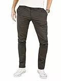 Yazubi Kyle - Graue Herren Chino Hose - Business Chinohosen Für Männer - Baumwollhose, Grau (Iron Gate 193910), W34/L32