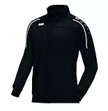 JAKO Herren Polyesterjacke Classico, Schwarz, L