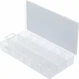 BGS 8100 | Leerkassette für Kleinteile | Sortierbox | Sortierkasten | Transparent