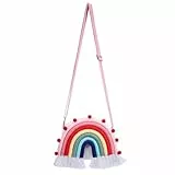 Junge Mädchen Umhängetasche Regenbogen Mädchen Handtasche Tragbare Crossbody Tasche Für Kleinkinder Leicht Und Praktisch Als Aufbewahrung Und Dekoration