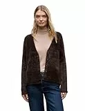 Street One Damen 2515403 Kuscheliger V-Neck Cardigan, deep Roast Brown, 40