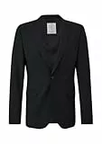 s.Oliver BLACK LABEL Herren 2149088 Business-Anzug Jacke, schwarz, 52