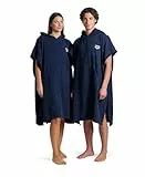 ARENA COTTON PONCHO NAVY-WHITE L-XL