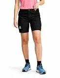 RevolutionRace Rambler Lightweight Pro Shorts für Damen, Leichte Kurze Hose und Wandershorts für Damen, Black, L