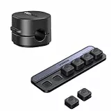 UGREEN 6 Stück Kabelhalter Kabelclips mit Doppelte Spezifikationen Magnetische Kabelhalter