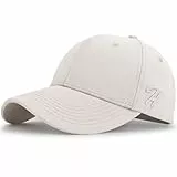 HASAGEI Baseball Cap Herren Damen 100% Baumwolle Basecap Verstellbar Baseball Kappe Reine Farbe Baseboard Baseballkappe für Tennis Golf Reisen Geschenkidee