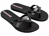 Ipanema Damen Kirei CHIC FEM Flipflop, Black/Glitter/Purple, 38 EU