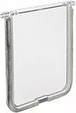 Trixie 3860-20 Ersatzklappe für # 3860/3862/3863/3864/3869, 14,7 × 15,8 cm, weiß