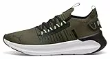 PUMA Unisex Softride Symmetry Fuzion Ls Straßen-Laufschuh, Dark Olive Schwarz Fizzy Light, 44 EU