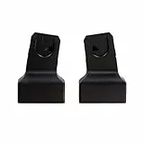 hauck Universal Babyschalen Adapter Kompatibel mit Vision X, Saturn R & Apollo Buggy & Drive N Care Autoschale & Gängige Babyautositze von Cybex, Kiddy, Joie, Kinderkraft, Maxi-Cosi (Schwarz)