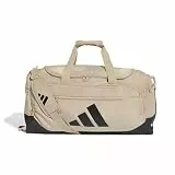 adidas Unisex Training Defender Duffle Bag Medium Duffel_Bag, Khaki Three/Black, One Size