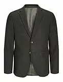 JACK&JONES Herren JPRWINTER Twill Slim Blazer SN Anzugjacke, Peat/Fit:Slim FIT, 60