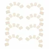 BESPORTBLE DIY Mahjong Blöcke aus Acryl Leere Spielchips für Brettspiele Kreative Tischdekoration Vielseitige Verwendung für Erwachsene