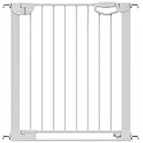 Geuther Türschutzgitter Easylock Flatstep Weiß I Treppenschutzgitter zum Klemmen oder Bohren I Breite 76-83 cm I Türschutz für Ihr Baby & Haustier I Kinderschutzgitter beidseitig öffnend
